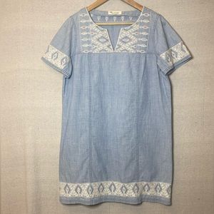 Madewell Women’s Embroidered Boho Dress